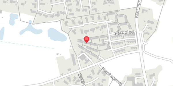Trafikstøjkort på Fårupled 7O, 7300 Jelling