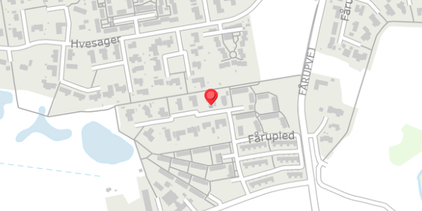 Trafikstøjkort på Fårupled 12, . , 7300 Jelling