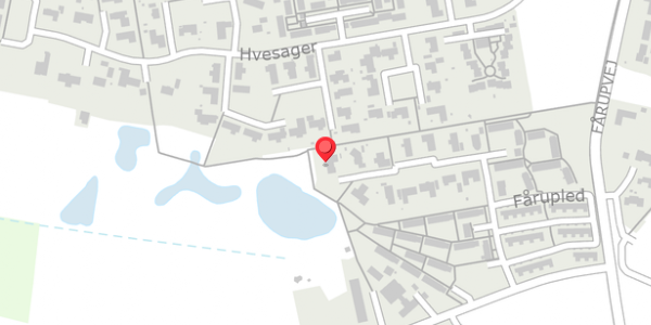 Trafikstøjkort på Fårupled 22, . , 7300 Jelling