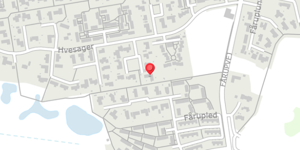Trafikstøjkort på Hvesager 57, . , 7300 Jelling