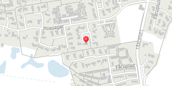 Trafikstøjkort på Hvesager 59, . , 7300 Jelling