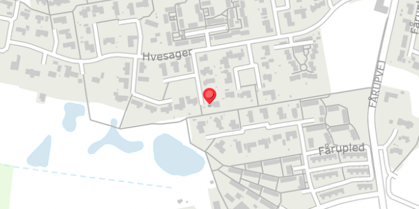 Trafikstøjkort på Hvesager 77, . , 7300 Jelling