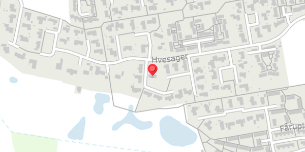 Trafikstøjkort på Hvesager 89, . , 7300 Jelling