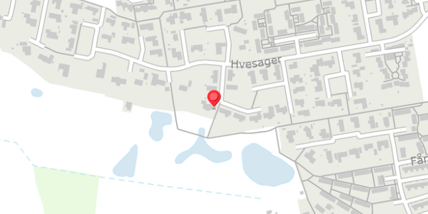 Trafikstøjkort på Hvesager 99, . , 7300 Jelling