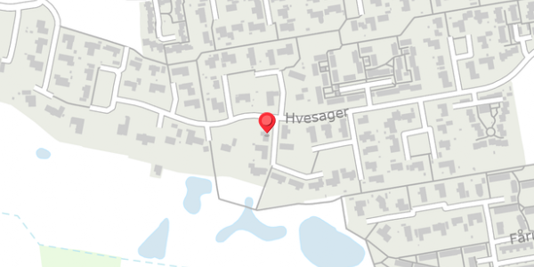 Trafikstøjkort på Hvesager 103, . , 7300 Jelling