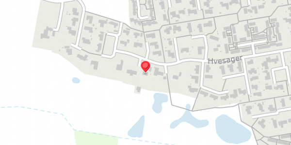 Trafikstøjkort på Hvesager 109, . , 7300 Jelling