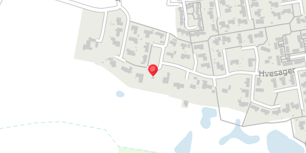 Trafikstøjkort på Hvesager 115, . , 7300 Jelling