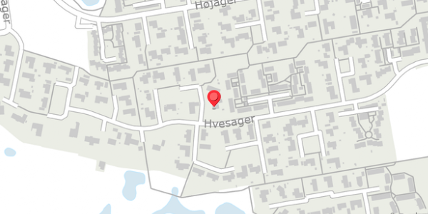 Trafikstøjkort på Hvesager 260, . , 7300 Jelling
