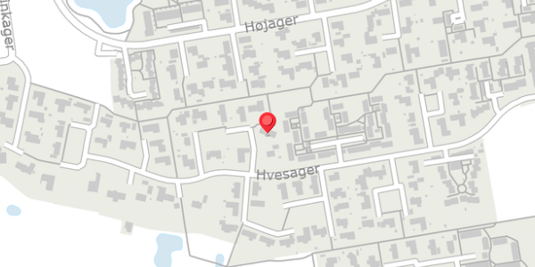 Trafikstøjkort på Hvesager 262, . , 7300 Jelling