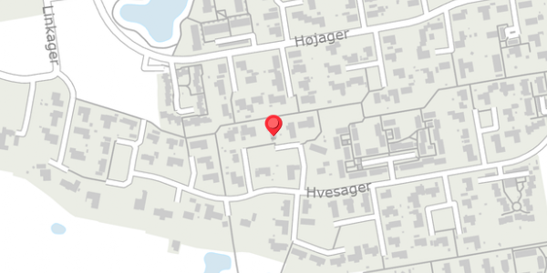 Trafikstøjkort på Hvesager 268, . , 7300 Jelling