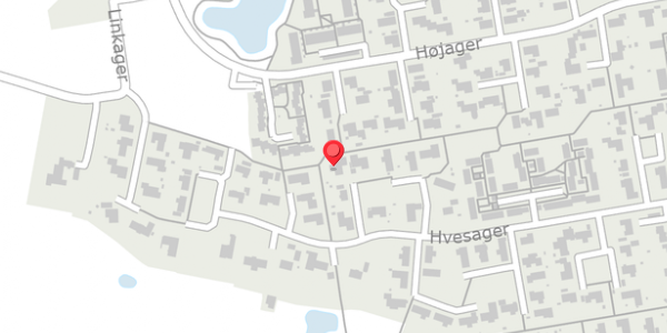 Trafikstøjkort på Hvesager 276, . , 7300 Jelling