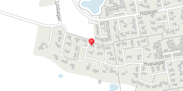 Trafikstøjkort på Hvesager 294, . , 7300 Jelling