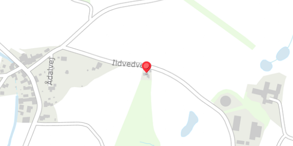 Trafikstøjkort på Ildvedvej 101, 7300 Jelling