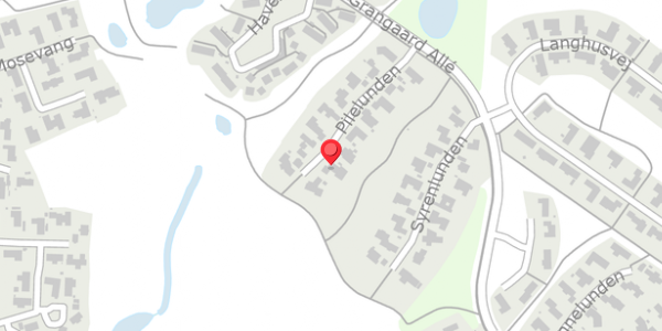 Trafikstøjkort på Pilelunden 13, 7300 Jelling