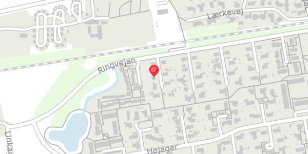 Trafikstøjkort på Ringvejen 91, . , 7300 Jelling