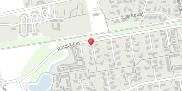 Trafikstøjkort på Ringvejen 93, 7300 Jelling