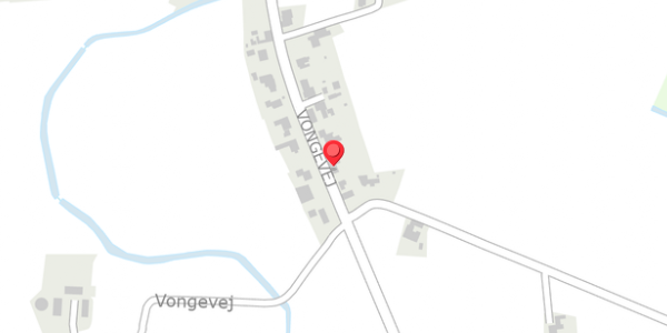 Trafikstøjkort på Vongevej 18, . , 7300 Jelling