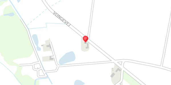 Trafikstøjkort på Vongevej 21, 7300 Jelling