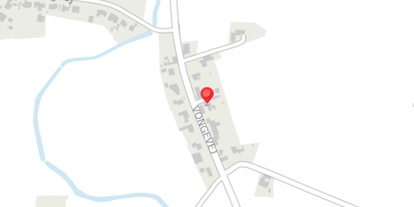 Trafikstøjkort på Vongevej 24, . , 7300 Jelling
