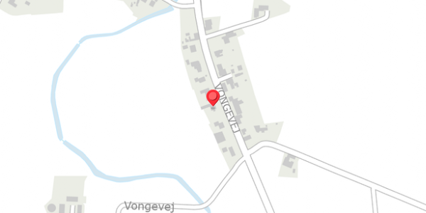 Trafikstøjkort på Vongevej 43, . , 7300 Jelling