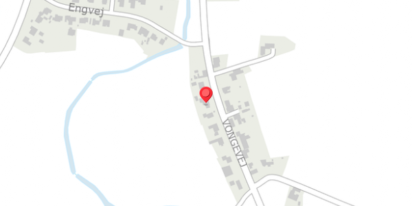 Trafikstøjkort på Vongevej 49, 7300 Jelling