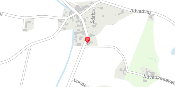 Trafikstøjkort på Vongevej 54, . , 7300 Jelling