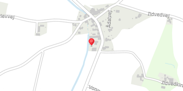 Trafikstøjkort på Vongevej 65, 7300 Jelling
