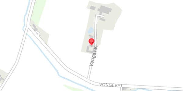 Trafikstøjkort på Vongevej 74, . , 7300 Jelling