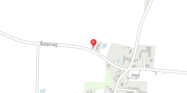 Trafikstøjkort på Ådalvej 13, 7300 Jelling