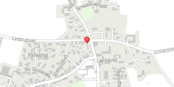 Trafikstøjkort på Bråvej 2, . , 8781 Stenderup