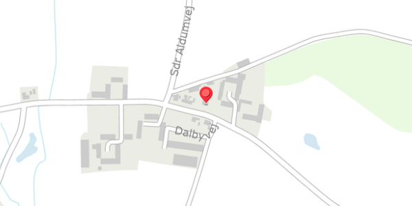 Trafikstøjkort på Dalbyvej 16, . , 8781 Stenderup