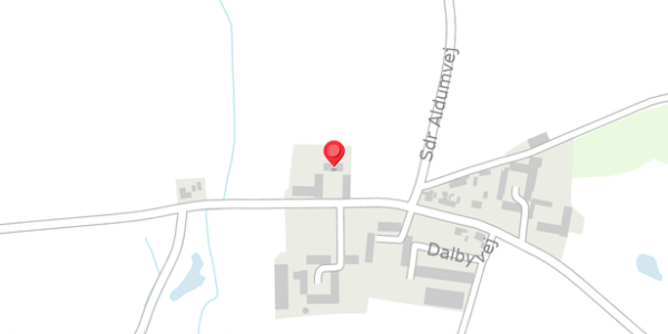 Trafikstøjkort på Dalbyvej 22, . , 8781 Stenderup