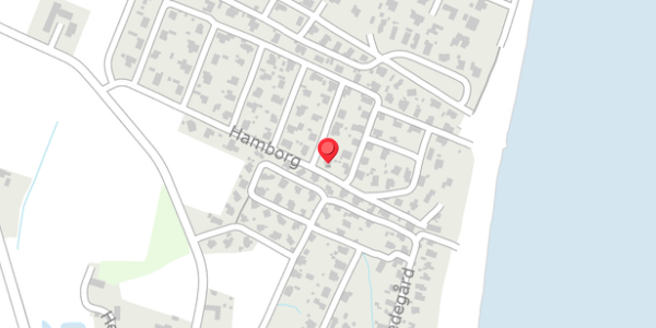 Trafikstøjkort på Hamborg 35, . , 7130 Juelsminde