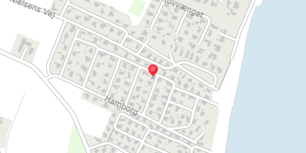 Trafikstøjkort på Hamborg 45, . , 7130 Juelsminde