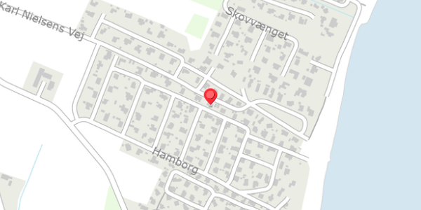Trafikstøjkort på Hamborg 52, . , 7130 Juelsminde