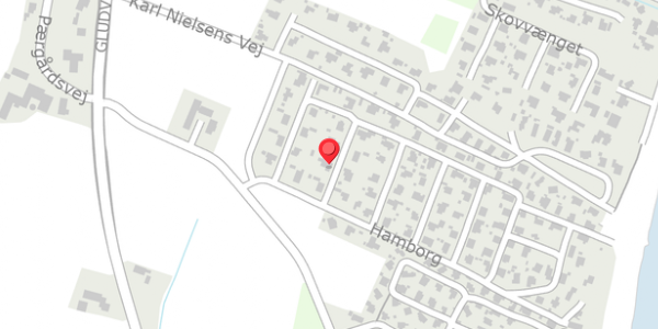 Trafikstøjkort på Hamborg 77, 7130 Juelsminde