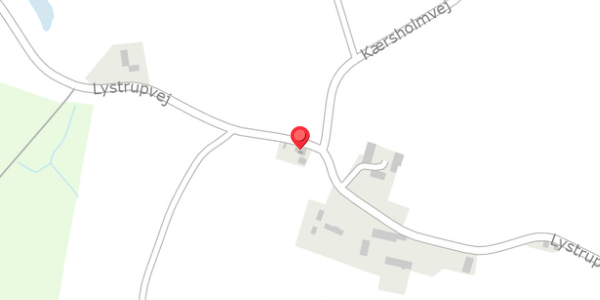 Trafikstøjkort på Lystrupvej 23, . , 8781 Stenderup