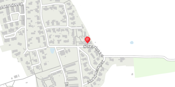Trafikstøjkort på Agerland 13, 6091 Bjert