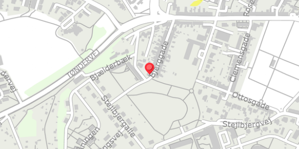 Trafikstøjkort på Bjerggade 46, . , 6000 Kolding