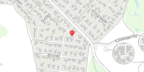 Trafikstøjkort på Brynet 5, 6000 Kolding