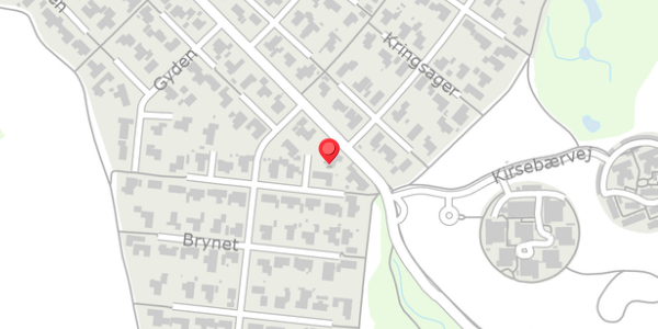 Trafikstøjkort på Brynet 9, 6000 Kolding