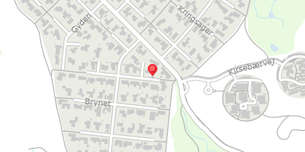 Trafikstøjkort på Brynet 11, 6000 Kolding