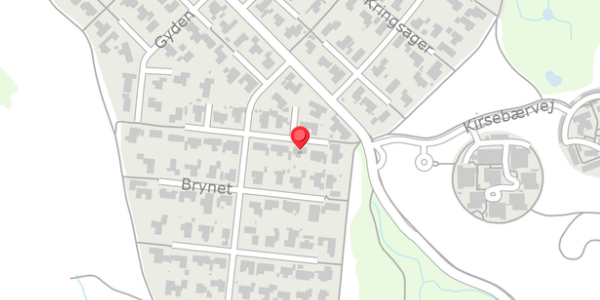Trafikstøjkort på Brynet 19, 6000 Kolding