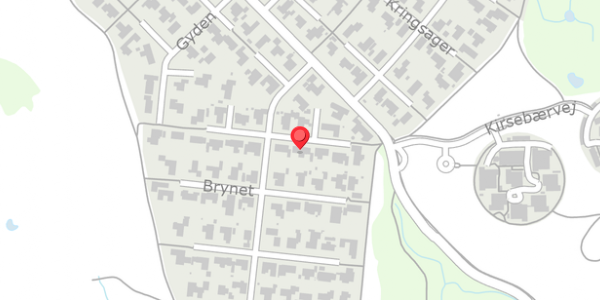Trafikstøjkort på Brynet 21, 6000 Kolding