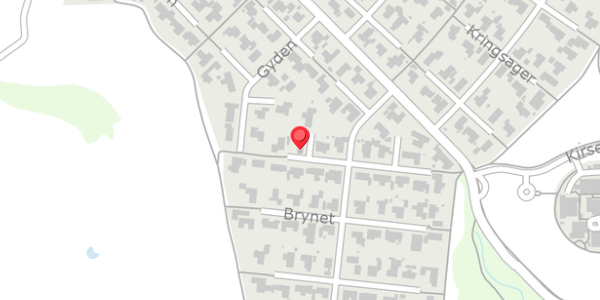 Trafikstøjkort på Brynet 22, 6000 Kolding