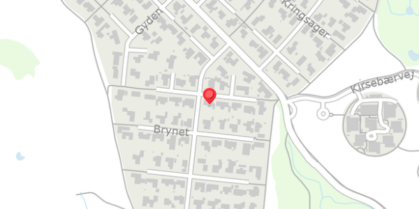 Trafikstøjkort på Brynet 23, 6000 Kolding