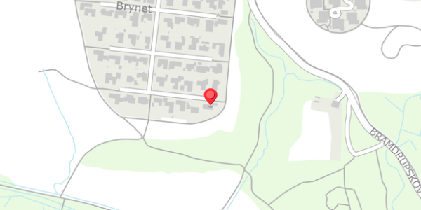 Trafikstøjkort på Brynet 75, 6000 Kolding