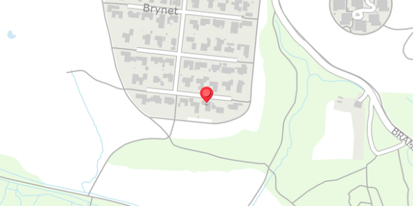 Trafikstøjkort på Brynet 79, 6000 Kolding