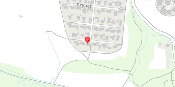 Trafikstøjkort på Brynet 80, 6000 Kolding