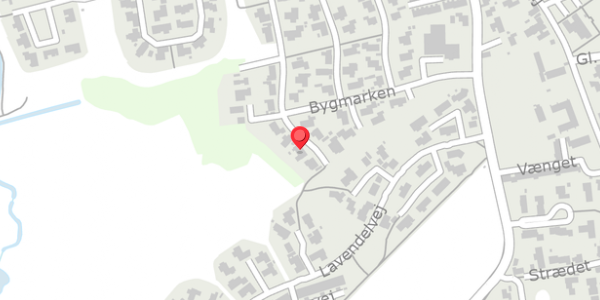 Trafikstøjkort på Bygmarken 21, 6000 Kolding